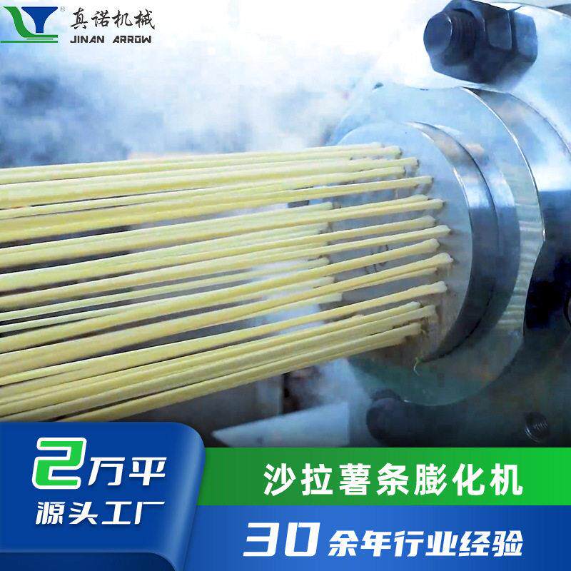 定制杂粮锅巴膨化机材质可选源头工厂粗粮薄脆零食薯条生产线