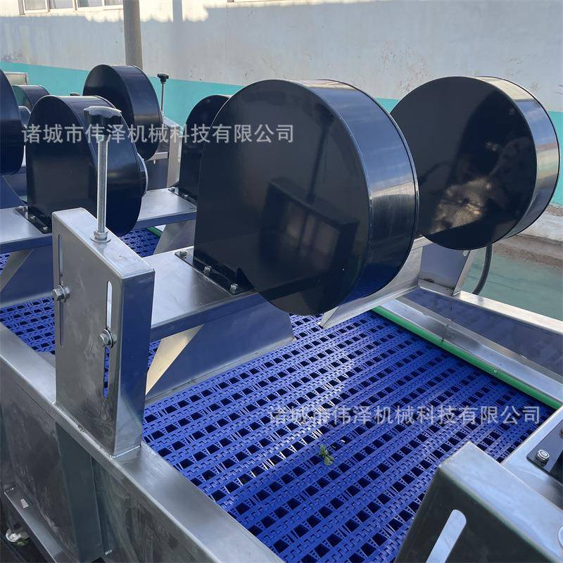 软包装酱菜翻转式风干机 土豆加工风干摊凉设备 果蔬清洗风干流水
