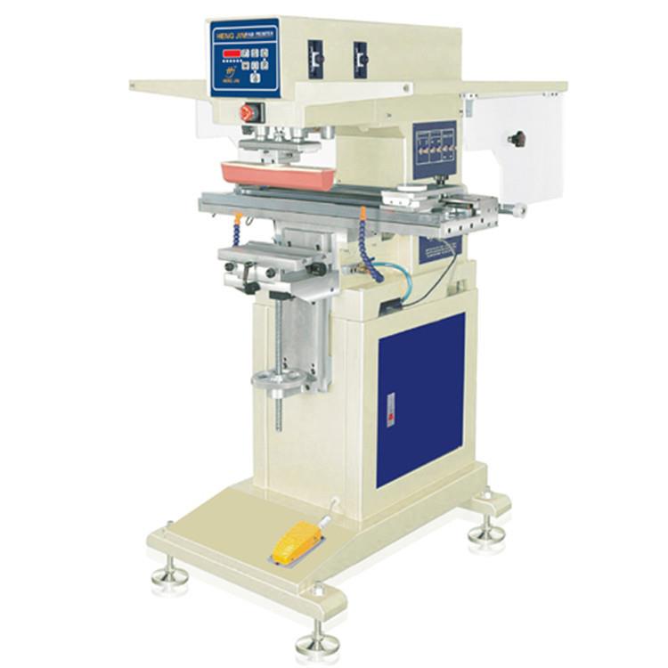 -200大油盘座地单色移印机.3D手机盖板曲面玻璃油盅移印机厂家