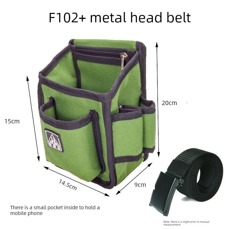 宏润达工具袋木工钉袋帆布钉袋钉盒男士工地腰袋钉袋可装手机