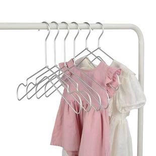 网红儿童拍照衣架服装 ins风铁艺铝金属衣挂铝合金衣架 店专用童装