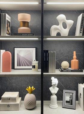 样板间软装饰品挂画杯蜡相架树脂陶瓷创意工艺品家居摆件ZH3420