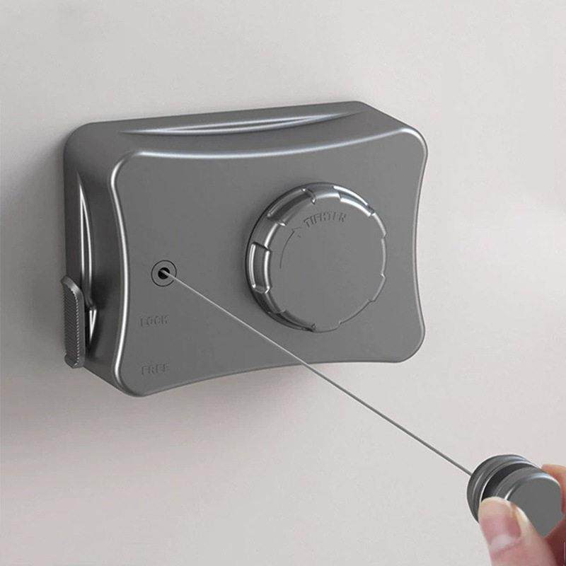 隐形伸缩晾衣绳晾衣服室内免打孔化妆室伸缩阳台钢丝绳架家用挂晒,收纳整理,晾晒绳,淘宝优惠券,粉丝福利购,淘宝优惠卷