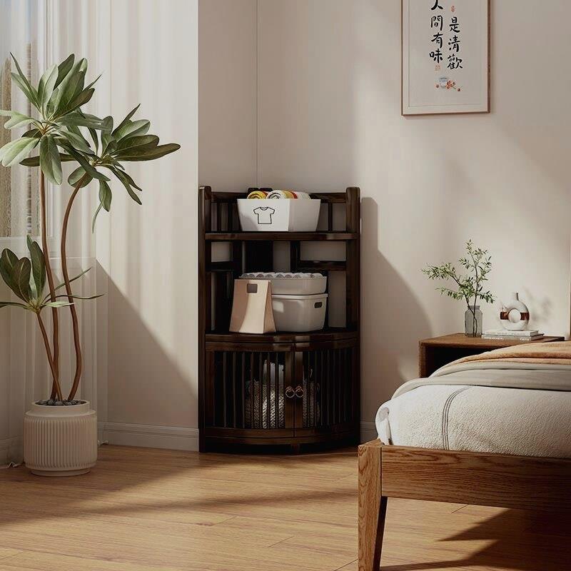 沙发床头边几茶桌边柜转角柜墙角柜边角柜三角柜转角置物架书架