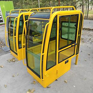 吊车四不像随车吊履带车驾驶室高空作业车驾驶室玻璃挡风配件挖机