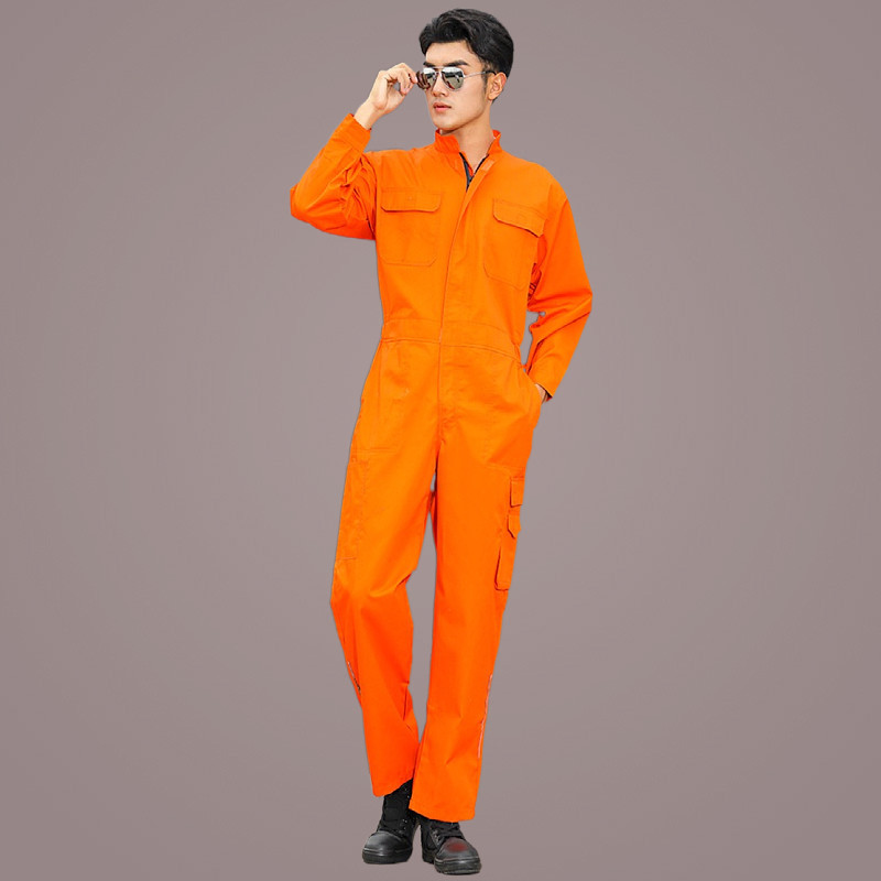 男士连体工作服风电厂耐磨防尘连体衣工装机修焊工连体裤防护服