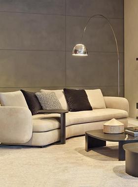 Poliform沙发布艺客厅大小户型弧形异形直排转角意式极简新款简易