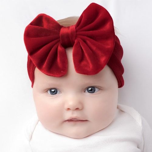 2022欧美新款宝宝发带头巾婴幼儿可爱装扮发饰 儿童发带hair band