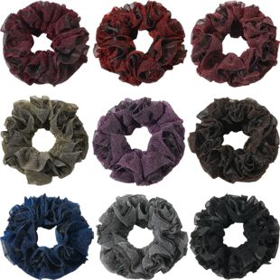 夏季新款ins穆斯林金沙边发圈三层大朵花精美女士头花头饰发饰