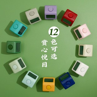 小仟计万物三千计数器手按计数器电子数显电子计数器手指计数器