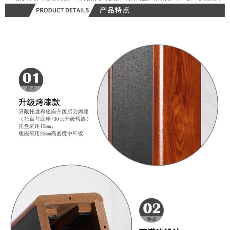 M系高档3色音箱支架 音响底座落地脚架桌面 木质书架箱架子