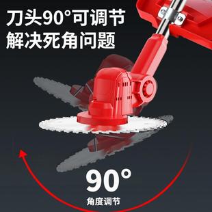 割机小草可伸缩家用农型用草除机无刷锂电打草机HZF割草机充电农
