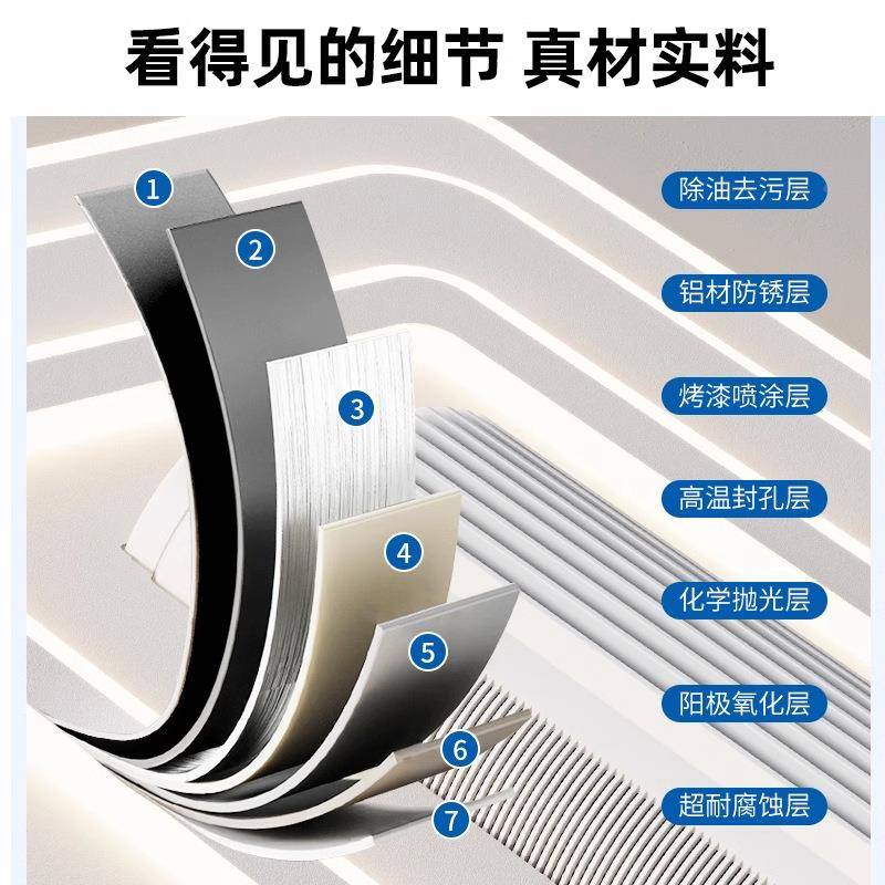 跨境16910v音客厅带无叶风扇灯静智卧室餐厅柔风能吸顶加热风扇灯