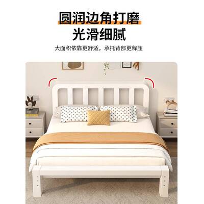 铁艺床双人床家用1.8米铁床床加厚加固1.5米无异2响铁架见详情米