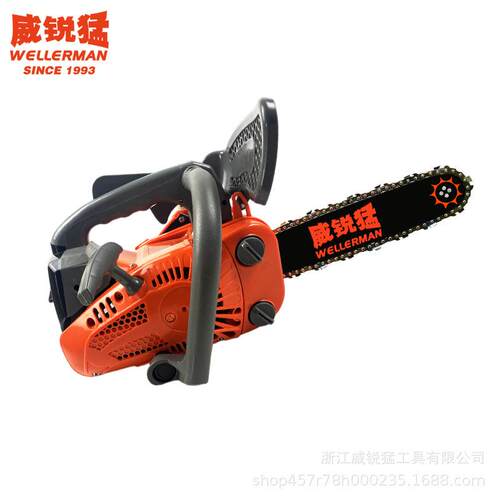 2500汽油毛锯c家1用12寸便2500/25c携25c手提伐木锯4寸竹锯油锯