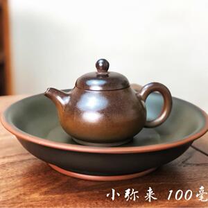 广兴西钦C001州坭陶0茶壶柴烧壶小容量约10毫升古法柴烧套壶精品