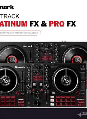 Numark 露玛 Mixtrack Pro/Platinum FX DJ打碟机控制器数码效果