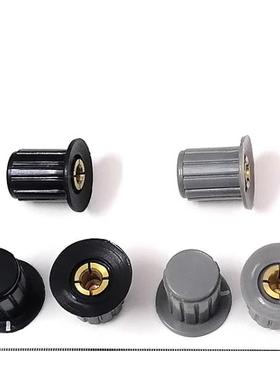 电位器旋钮帽子 灰色/黑色铜芯 旋钮WXD3-13-2W KYP16-4J WX14-12