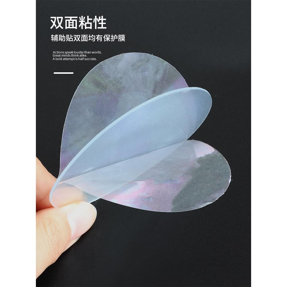 双面胶吸盘辅助贴圆形高粘度强力胶粘墙贴固定纳米无痕粘贴片胶带