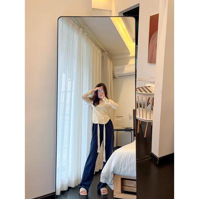 穿衣镜全身镜家用服装店专用试衣镜可调显瘦美颜壁挂贴墙落地镜子