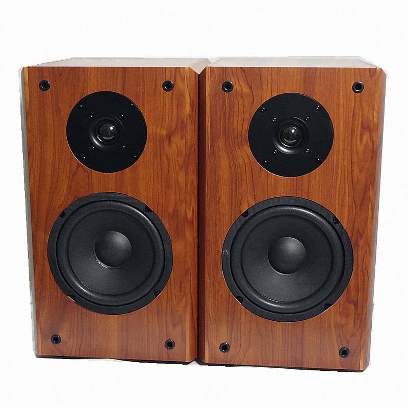 6.5寸无源书架音箱高保真家用木质二分频Hifi桌面专业高低6寸音响