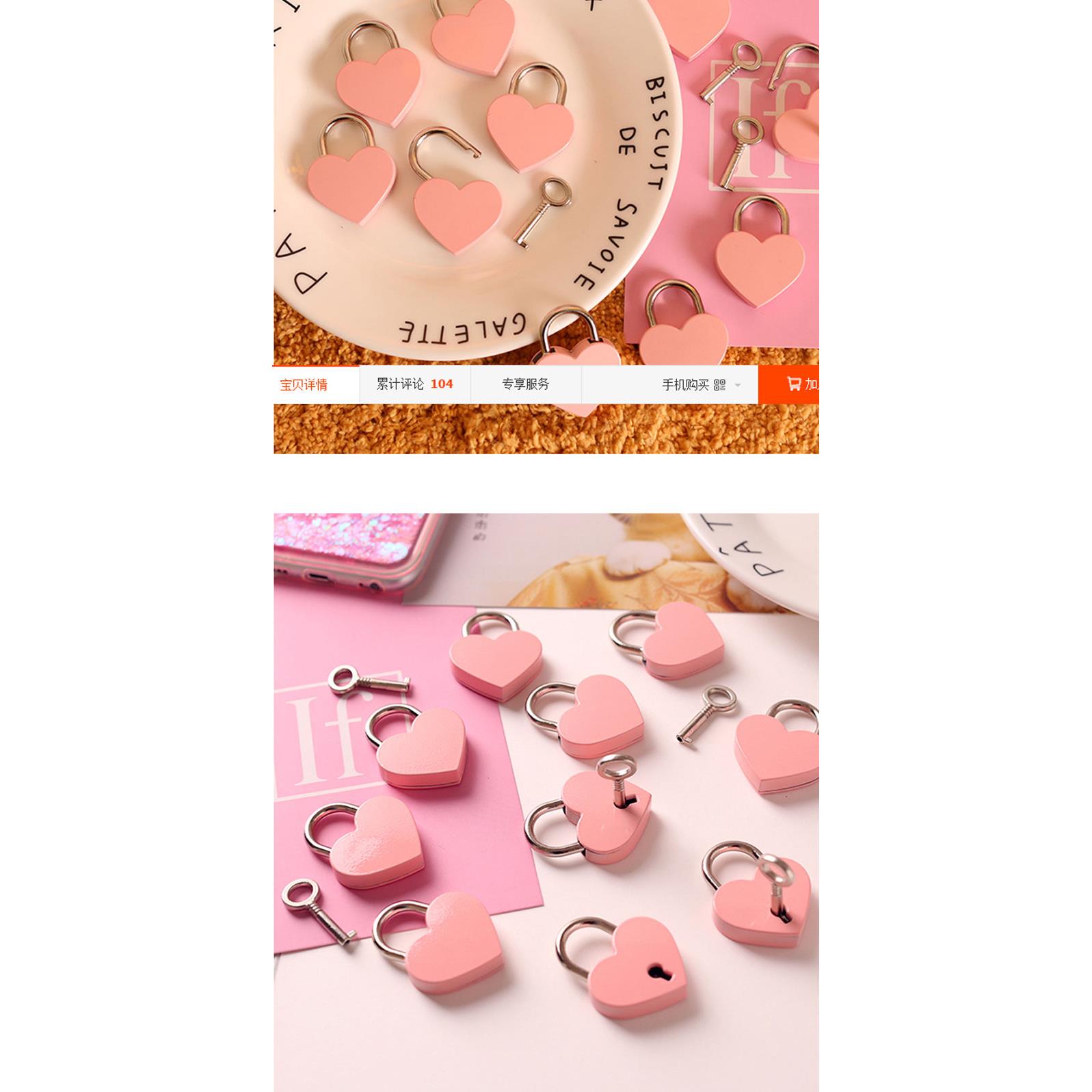 挂锁防盗锁具小锁头迷你锁子防水防锈行李箱包迷你家用小锁头宿舍