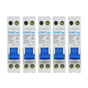 正泰 断路器空气开关 6A10A16A20A25A32A 双进双出空开DZ267