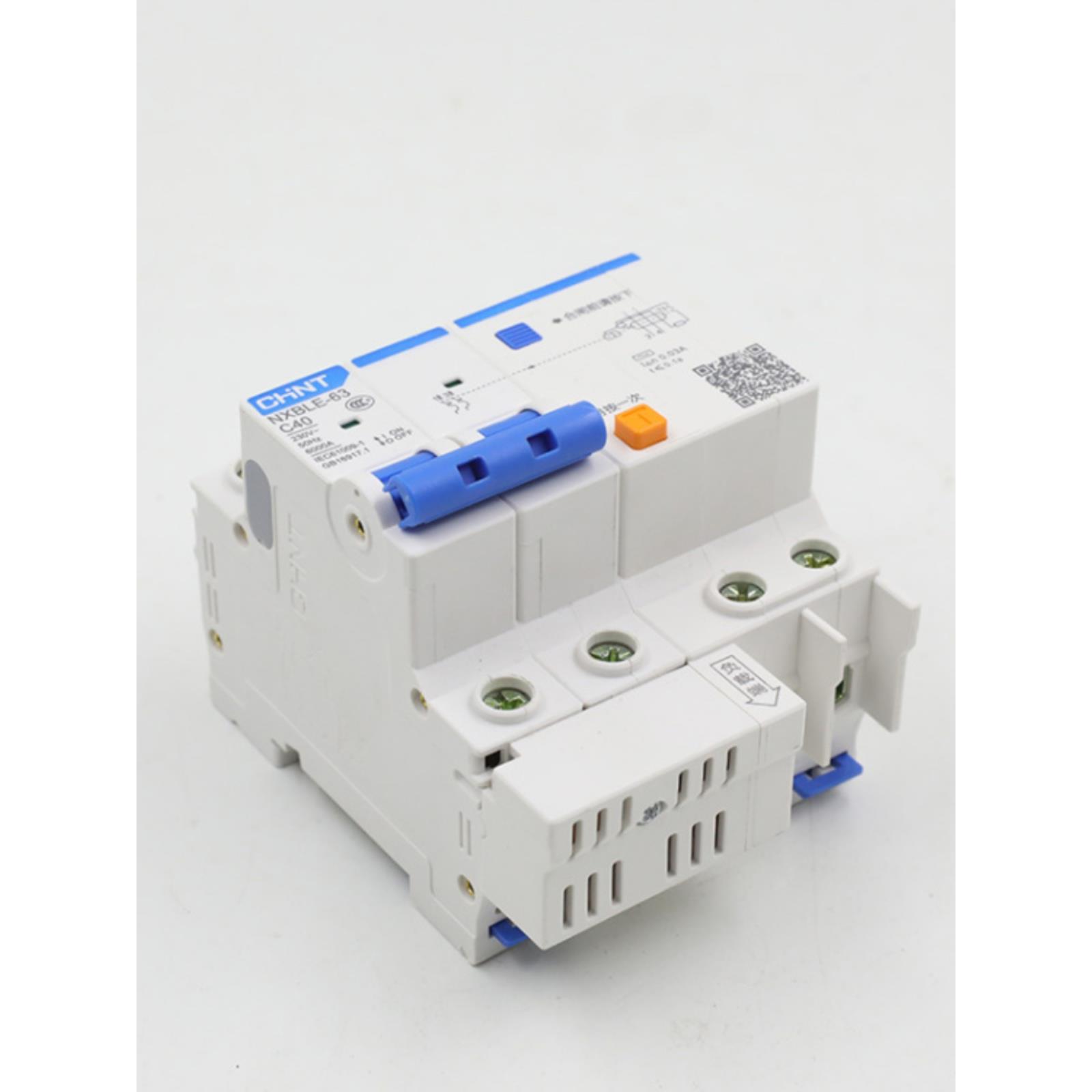 正泰漏电保护断路器空气开关NXBLE 1P2P3P4P C10A16A20A25A32A63A