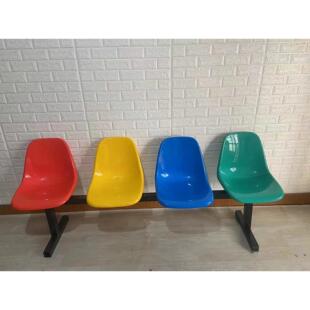 门口休闲排椅网红座椅户外篮球场医院机场火车站等候礼堂联排椅子