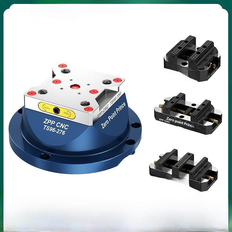 零点王子高精度五轴自心虎钳零点快换手动气动数控机床夹具,五金/工具,台虎钳,淘宝优惠券,粉丝福利购,淘宝优惠卷