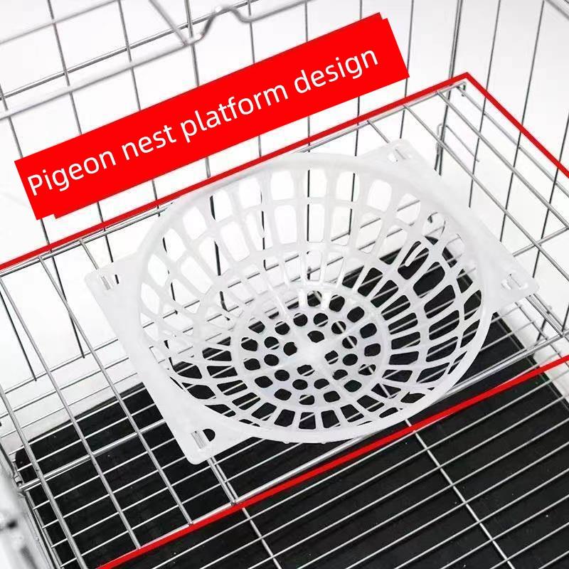 大号加粗鸽子用品用具12位16位养殖鸽子笼信鸽配对笼肉鸽繁殖笼子