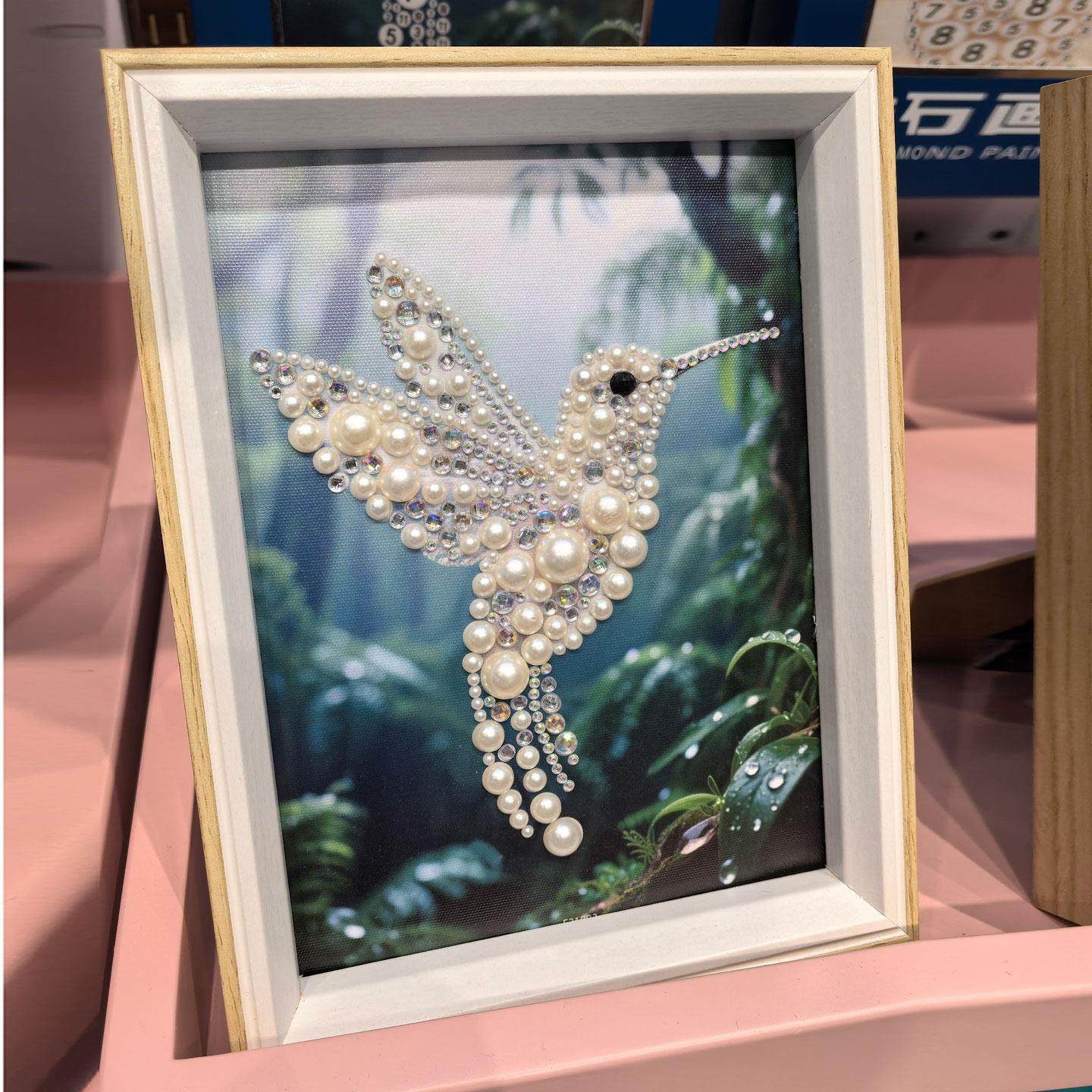 蒂彩DC蜂鸟钻石画 画2025新款带框高级感学生儿童手工DIY珍珠钻石