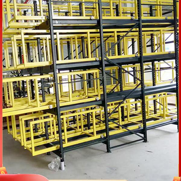 蜂巢式伸缩悬臂货架重型双面电动手摇仓储货架多层置物架悬臂货架