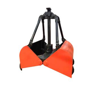 抓斗起重机单绳双绳驱动抓斗无线遥控焊接阳台抓斗电动液压抓斗