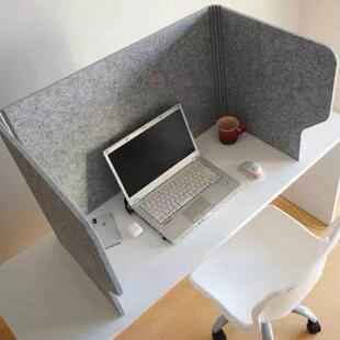 工位挡板办公桌面遮光遮阳隔离板学生考试课桌隔断隔音屏风防飞沫