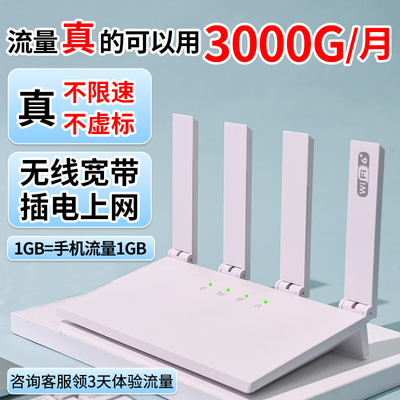帝休随身wifi2025新款随身无线wifi移动网络宽带企业级无线路由器流量高速免插卡家用免拉网线热点CPE