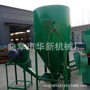 昌乐县饲料粉碎混合机  销售自吸饲料粉碎搅拌一体机 型号齐全