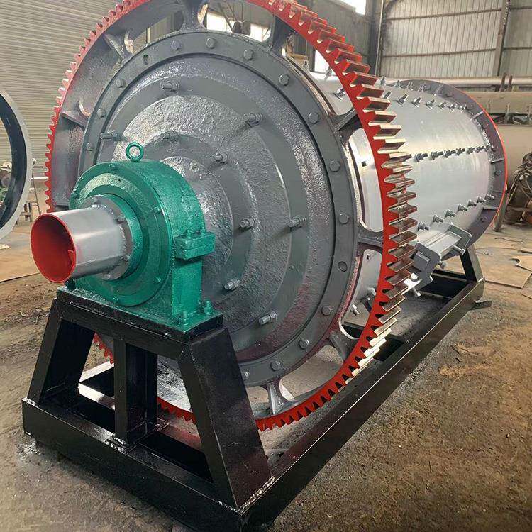 小型球磨机 水泥矿渣干粉研磨机 耐磨性好 选矿生产线设备节能型
