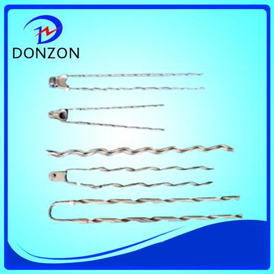 ADSS光缆用小档距耐张线夹 单层预绞丝 光缆金具厂家