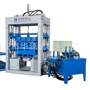 华源QT4-40半自动水泥砖机 小型免烧  福建制砖机液压砖机设备