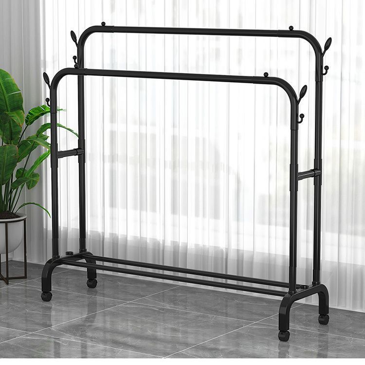 2025新款加粗立式晾衣架卧室阳台加厚衣帽挂架晒衣杆落地晾衣设备