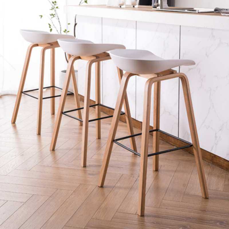 高脚吧台椅实木塑料吧椅日式简约曲木北欧前台凳子丹麦家用高脚凳,模玩/动漫/周边/娃圈三坑/桌游,模型制作工具/辅料耗材,淘宝优惠券,粉丝福利购,淘宝优惠卷