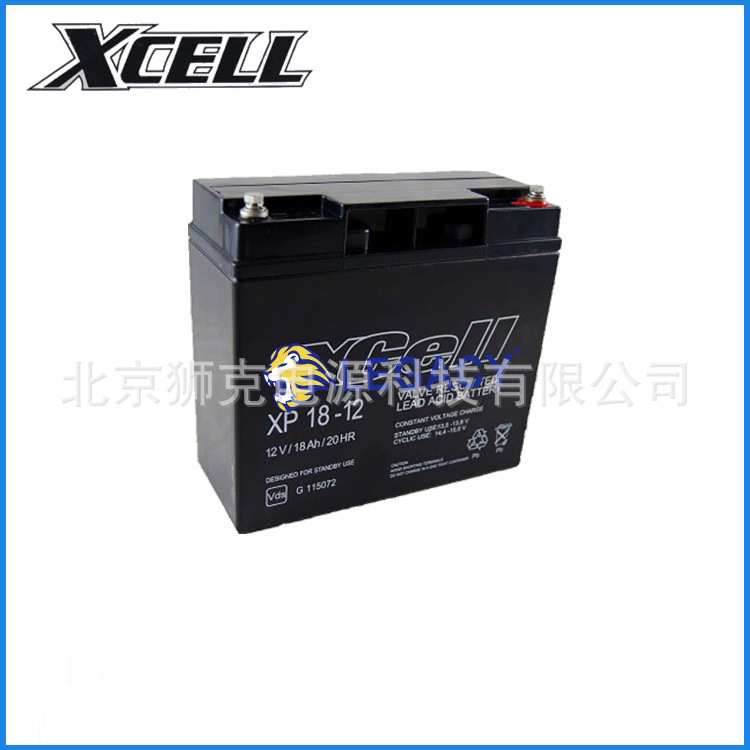 德国XCELL蓄电池XP 18-12直流屏UPS电源配套电池12V18AH