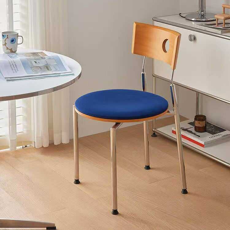 设计师复古餐桌椅贝格餐厅不锈钢靠背凳简约现代餐椅家用中古包邮,农机/农具/农膜,其它农用工具,淘宝优惠券,粉丝福利购,淘宝优惠卷