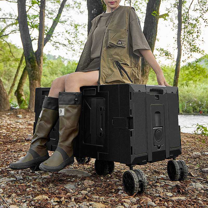 双开门露营车可折叠野餐收纳箱户外露营拉杆车可移动大容量整理箱,农机/农具/农膜,其它农用工具,淘宝优惠券,粉丝福利购,淘宝优惠卷