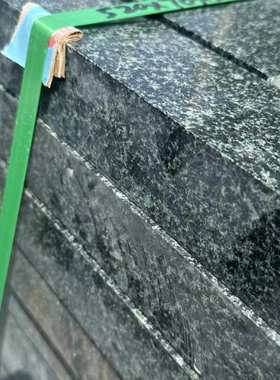 花岗岩森林绿石材 绿色大理石地铺石路沿石 花岗岩墓碑万年青石材