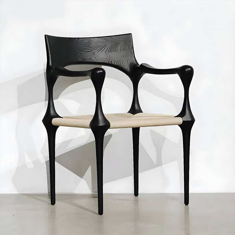 ins实木餐椅复古网红靠背椅餐厅餐椅黑色成人家具民宿藤编椅,农机/农具/农膜,其它农用工具,淘宝优惠券,粉丝福利购,淘宝优惠卷