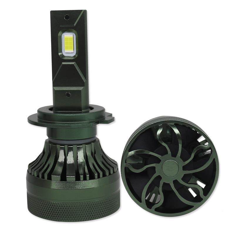 D55强光汽车LED大灯h1h11灯泡h7超亮h4远近一体9005改装9012车灯