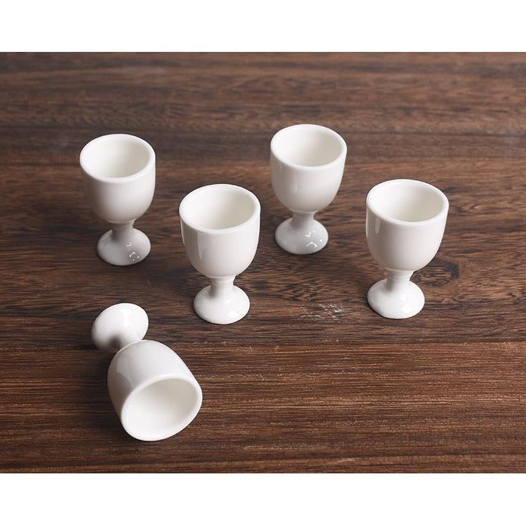 陶瓷一口杯小号三钱酒杯烈酒杯高酒杯家用中式迷你小酒杯白酒杯