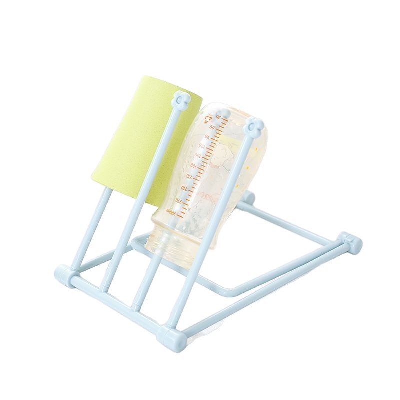 折叠立式抹布架桌面收纳架厨房洗碗毛巾架免打孔台面水杯架置物架